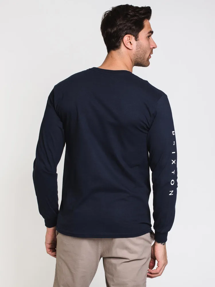 BRIXTON ALTON LONG SLEEVE TEE - CLEARANCE