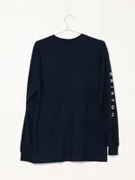 BRIXTON ALTON LONG SLEEVE TEE - CLEARANCE