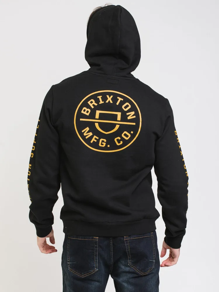 BRIXTON CREST PULLOVER HOODIE - CLEARANCE