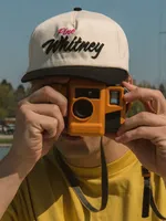 BARSTOOL SPORTS PINK WHITNEY SCRIPT HAT