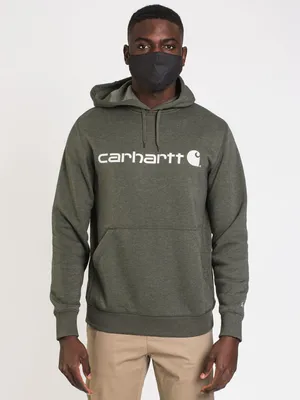 CARHARTT MIDWEIGHT LOGO GRAPHIC HOODIE - CLEARANCE