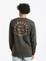 CARHARTT LONG SLEEVE POCKET CRAFTMAN GRAPHIC TEE - CLEARANCE