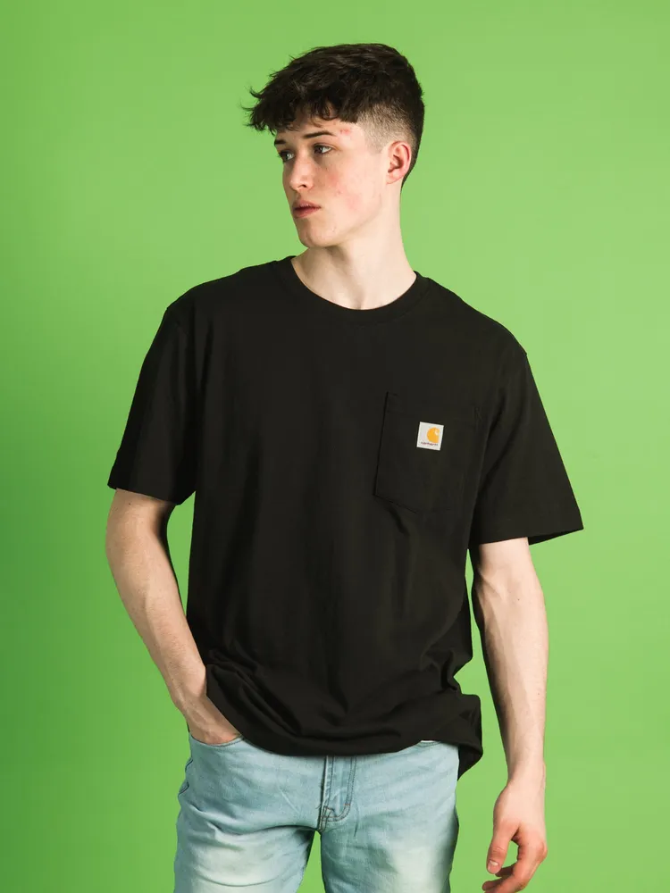 CARHARTT LOOSE FIT SHORT SLEEVE CAMO LOGO