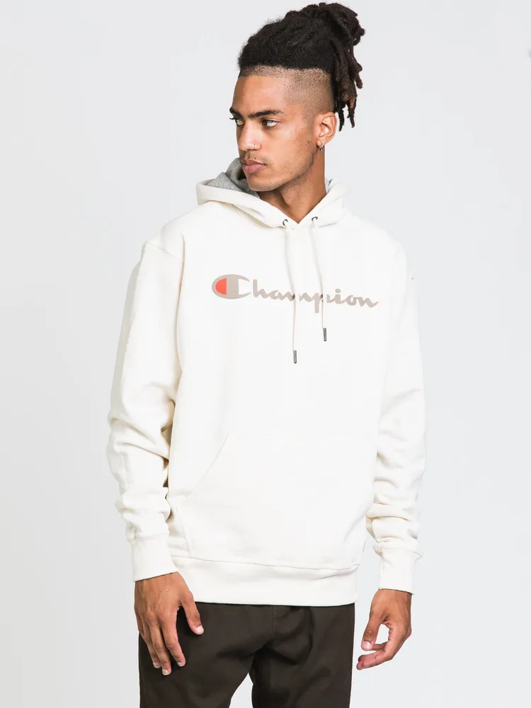 CHAMPION POWERBLEND GRAPHIC PULLOVER HOODIE - CLEARANCE