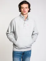 CHAMPION REVERSE WEAVE 1/4 SNAP PULLOVER CREW - CLEARANCE