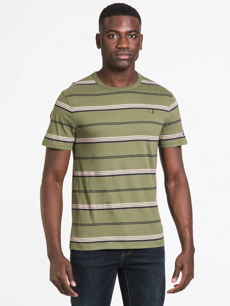 CHAMPION CLASSIC STRIPE T-SHIRT