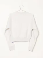 CHAMPION REVERSE WEAVE CROP 1/4 ZIP - CLEARANCE