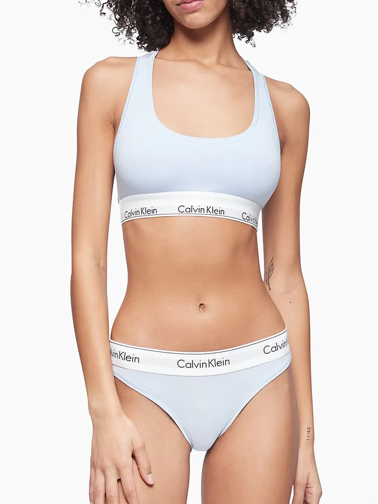 CALVIN KLEIN MODERN COTTON UNLINED BRALETTE