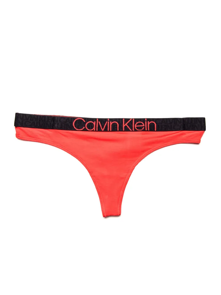 CALVIN KLEIN ECO COTTON THONG - CLEARANCE