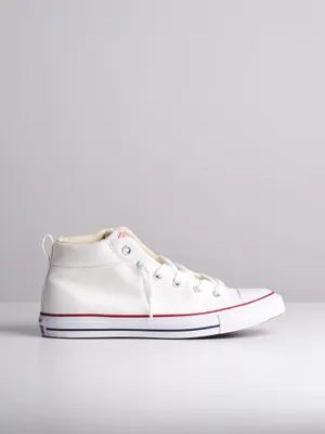 MENS CONVERSE STREET MID TOP CANVAS SNEAKERS - CLEARANCE
