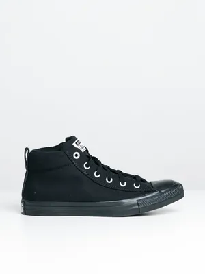 MENS CONVERSE CHUCK TAYLOR ALL STAR STREET MID TOP SNEAKERS - CLEARANC