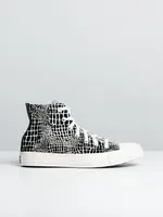 WOMENS CONVERSE CTAS CROC PRINT HIGH TOP - CLEARANCE