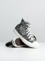 WOMENS CONVERSE CTAS CROC PRINT HIGH TOP - CLEARANCE