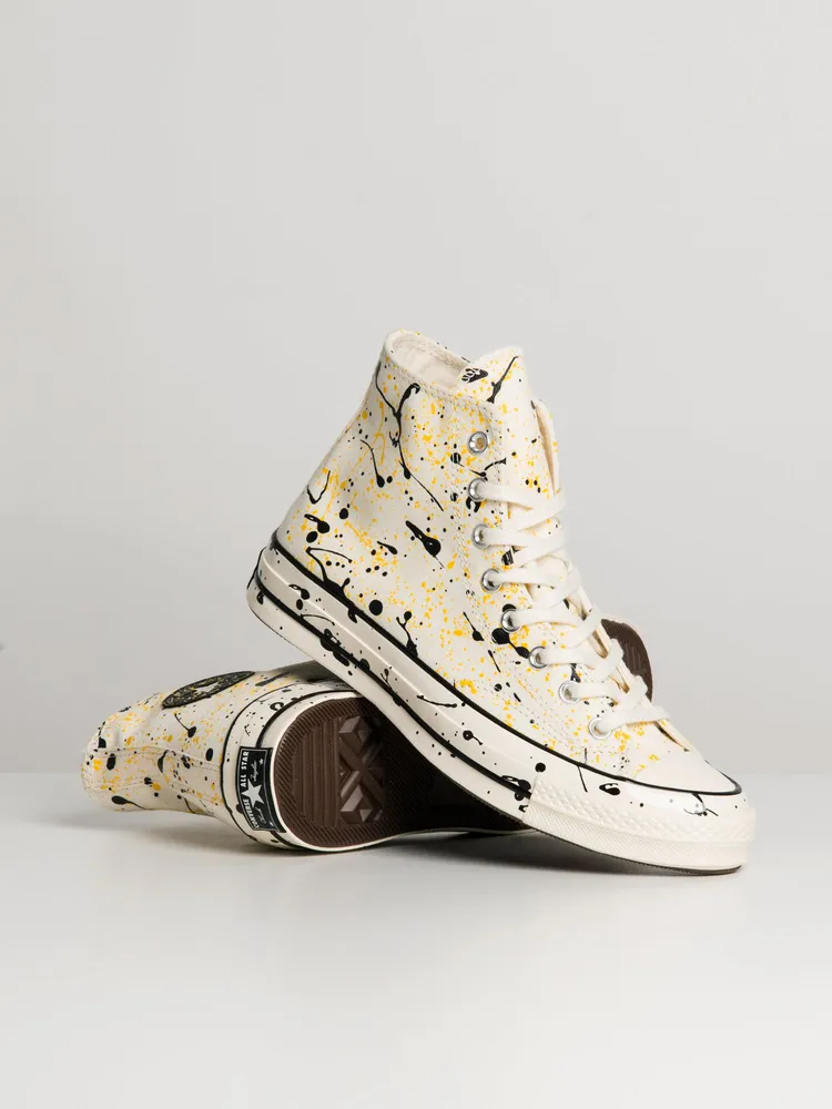 MENS CONVERSE CHUCK 70 HI PAINT SPLATTER SNEAKER - CLEARANCE