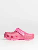 CROCS TODDLER CLASSIC GLITTER CLOG - CLEARANCE