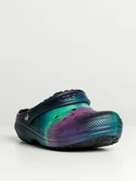 MENS CROCS CLASSIC LINED OUT OF THIS WORLD CLOGS - CLEARANCE