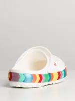 CROCS KIDS CROCBAND CHEVRON BEADED CLOG - CLEARANCE