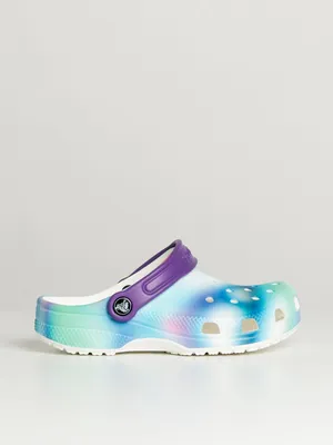 CROCS KIDS CLASSIC SOLARIZED CLOG - CLEARANCE