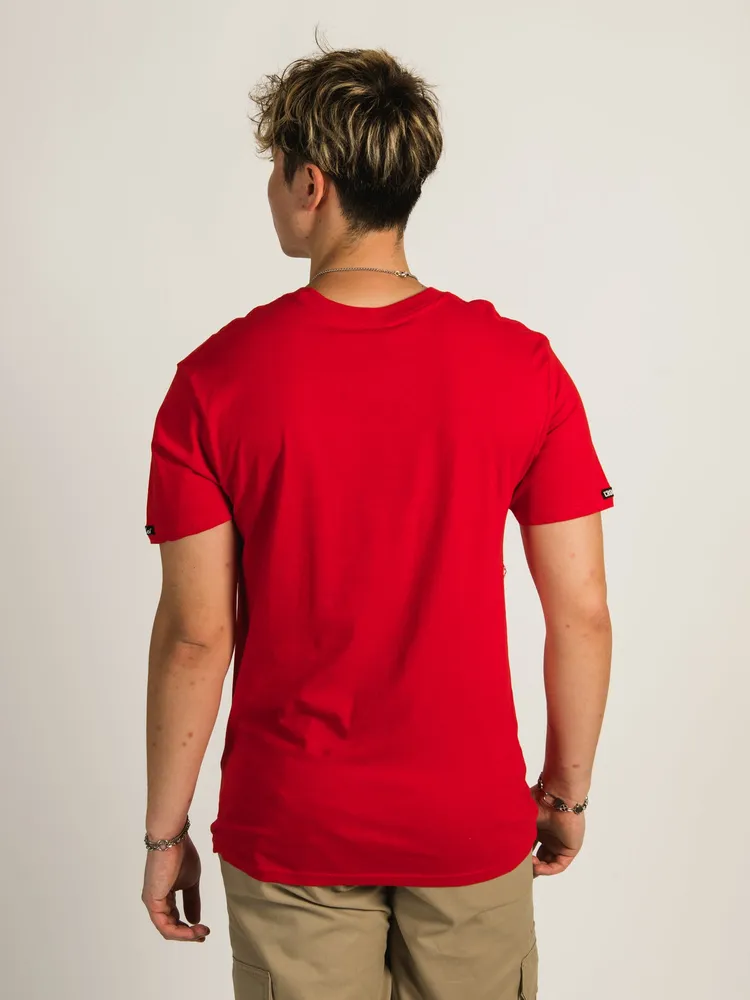 CROOKS & CASTLES SCRIPT EMBROIDERED T-SHIRT