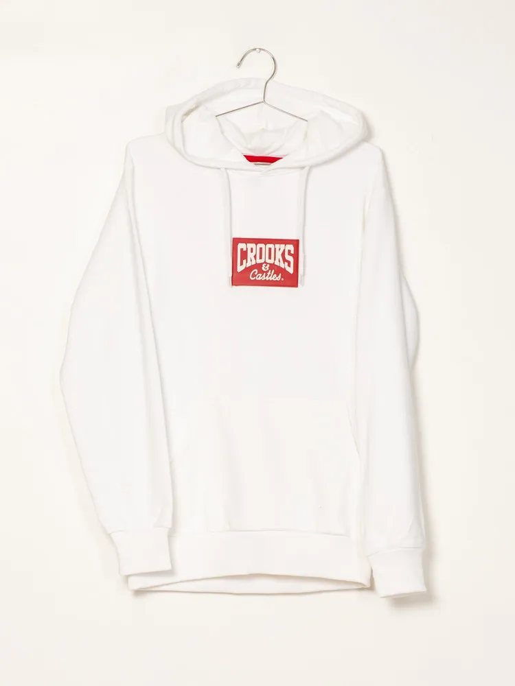 CROOKS & CASTLES RED BOX C&C PULLOVER HOODIE - CLEARANCE