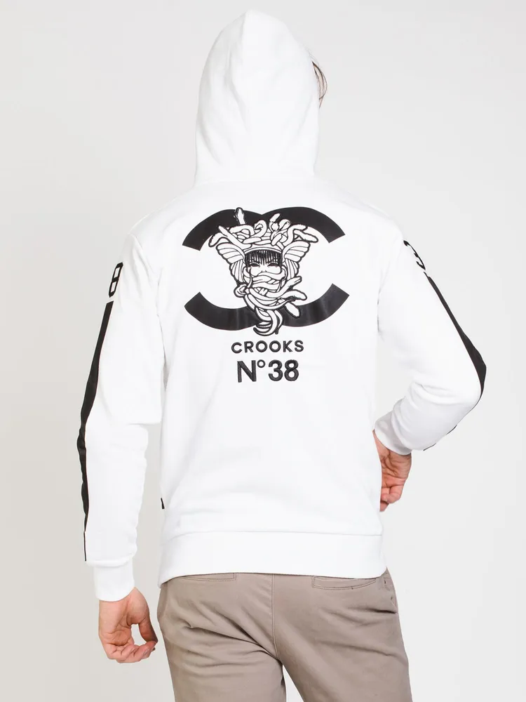 CROOKS & CASTLES No38 C&C PULLOVER HOODIE - CLEARANCE