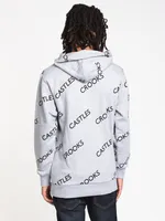 CROOKS & CASTLES NEW CORE LOGO PULLOVER HOODIE - CLEARANCE