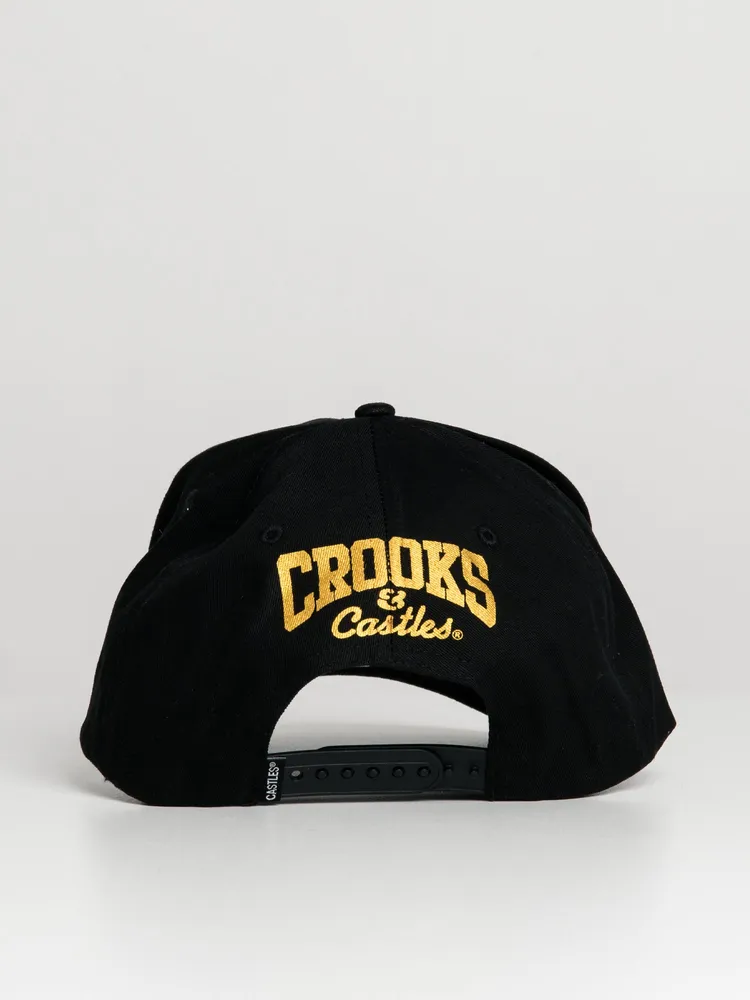 CROOKS & CASTLES SNOOP DOGG DEATH ROW X CROOKS FOIL CAP - CLEARANCE