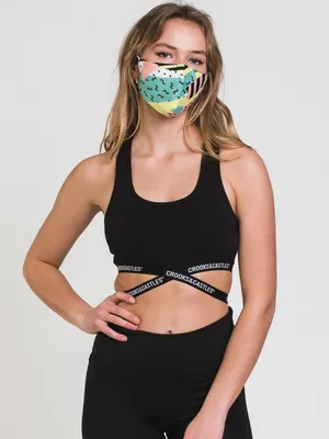 CROOKS & CASTLES CRISS CROSS BRA - CLEARANCE