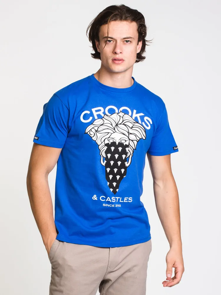 CROOKS & CASTLES META SHORT SLEEVE TEE - CLEARANCE