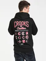 CROOKS & CASTLES LOGO PULLOVER - CLEARANCE