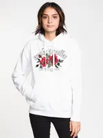 CROOKS & CASTLES ROSES RULING EMBROIDERED PULLOVER HOODIE - CLEARANCE