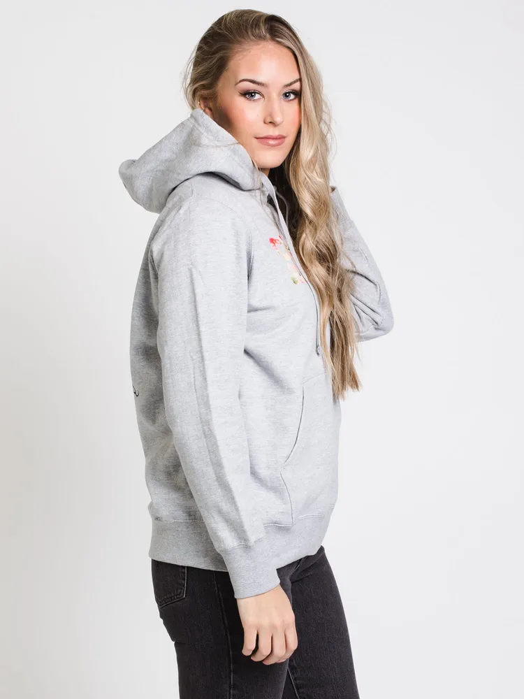 CROOKS & CASTLES FLORAL BANDUSA BOYFRIEND PULLOVER HOODIE - CLEARANCE