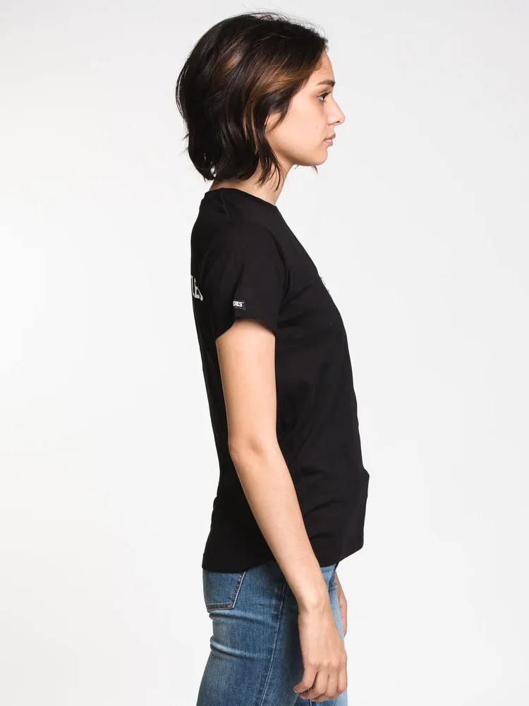 CROOKS & CASTLES NEW CORE LOGO SHORT SLEEVE TEE - CLEARANCE