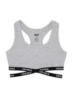 CROOKS & CASTLES CRISS CROSS BRA - CLEARANCE