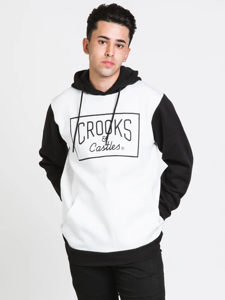 CROOKS & CASTLES REV LOGO PULLOVER HOODIE - CLEARANCE