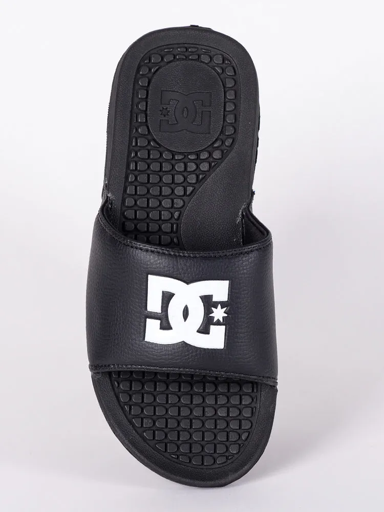 MENS DC SHOES BOLSA BLACK SANDALS - CLEARANCE