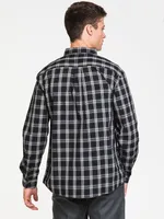 DICKIES RELAXED FIT FLEX LONG SLEEVE PLAID