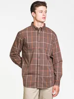 DICKIES RELAXED FIR FLEX LONG SLEEVE PLAID - CLEARANCE