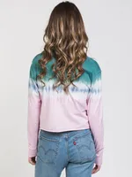 DICKIES STRIPE TIE DYE LONG SLEEVE TEE - CLEARANCE