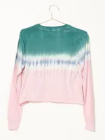 DICKIES STRIPE TIE DYE LONG SLEEVE TEE - CLEARANCE