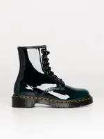 WOMENS DR MARTENS 1460 VEGAN GLOSS BOOT - CLEARANCE