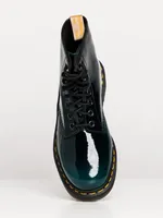 WOMENS DR MARTENS 1460 VEGAN GLOSS BOOT - CLEARANCE