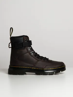 MENS DR MARTENS COMBS TECH LEATHER CRAZY HORSE BOOTS