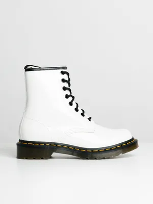 WOMENS DR MARTENS 1460 PATENT BOOT - CLEARANCE