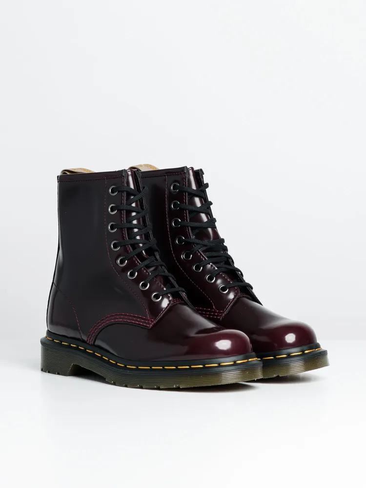 WOMENS DR MARTENS VEGAN 1460 BOOTS - CLEARANCE