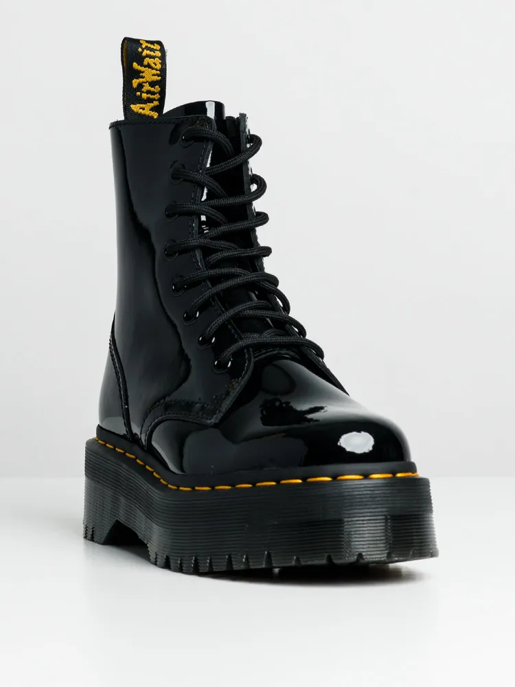 WOMENS DR MARTENS JADON PATENT BOOT - CLEARANCE