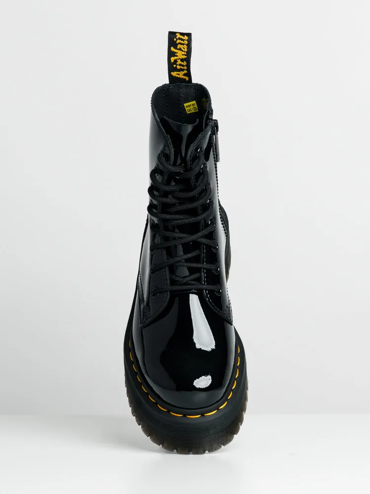 WOMENS DR MARTENS JADON PATENT BOOT - CLEARANCE