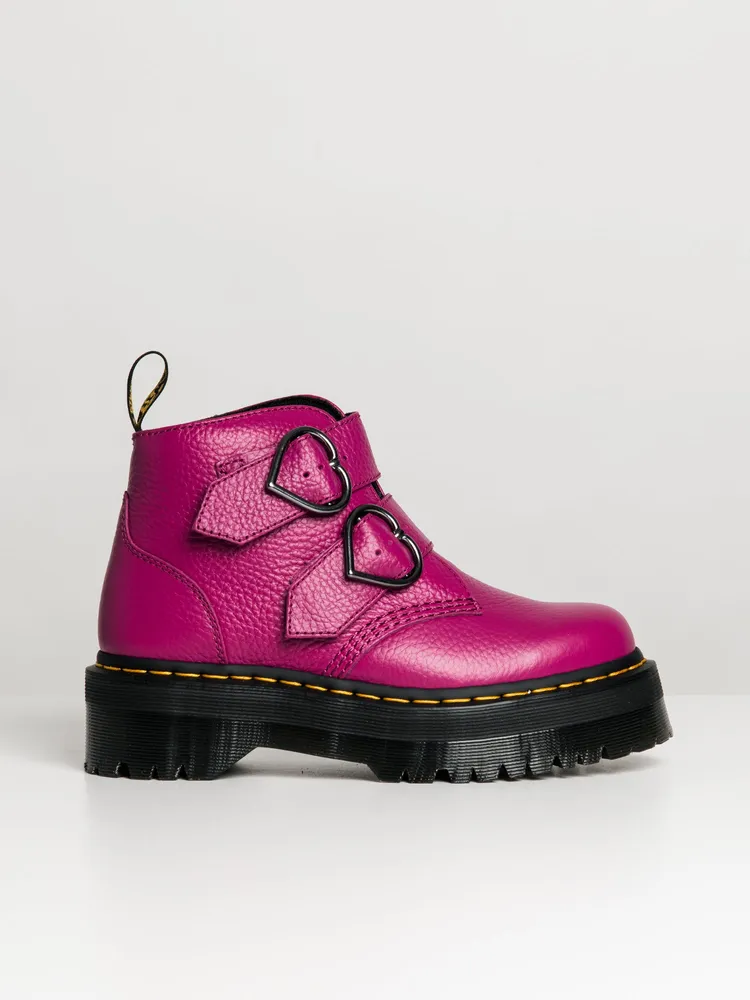 WOMENS DR MARTENS DEVON HEART BOOT - CLEARANCE