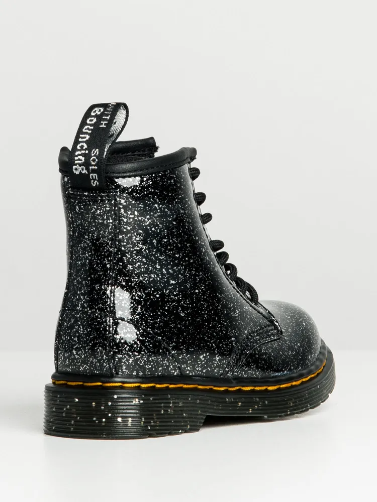 DR MARTENS TODDLER 1460 COSMIC GLITTER BOOTS - CLEARANCE