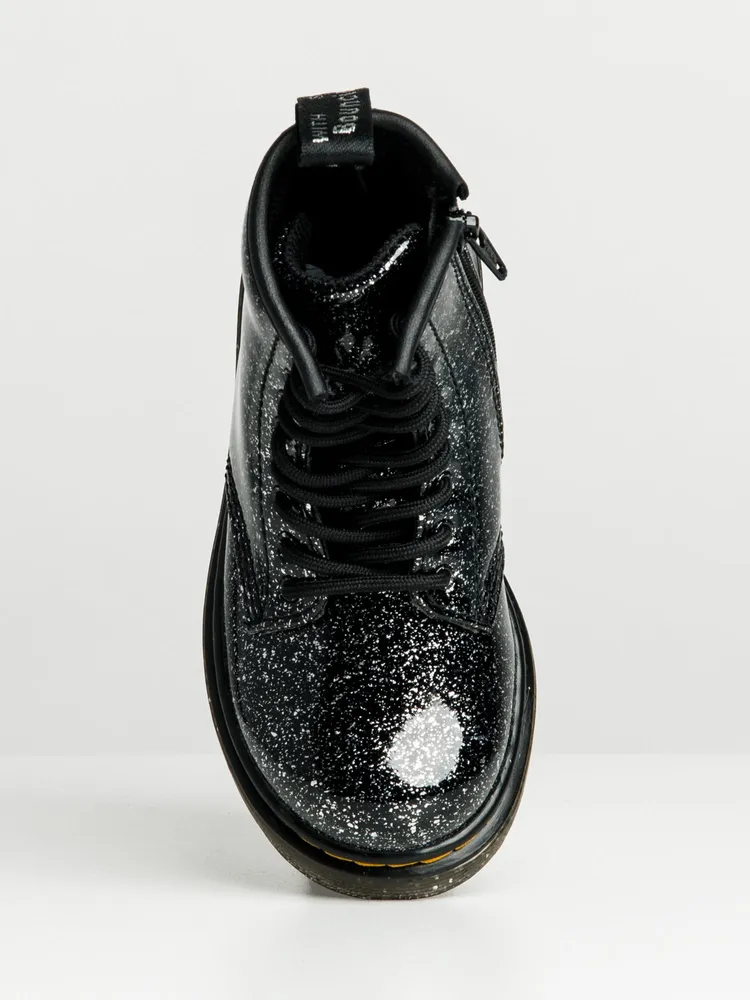 DR MARTENS TODDLER 1460 COSMIC GLITTER BOOTS - CLEARANCE